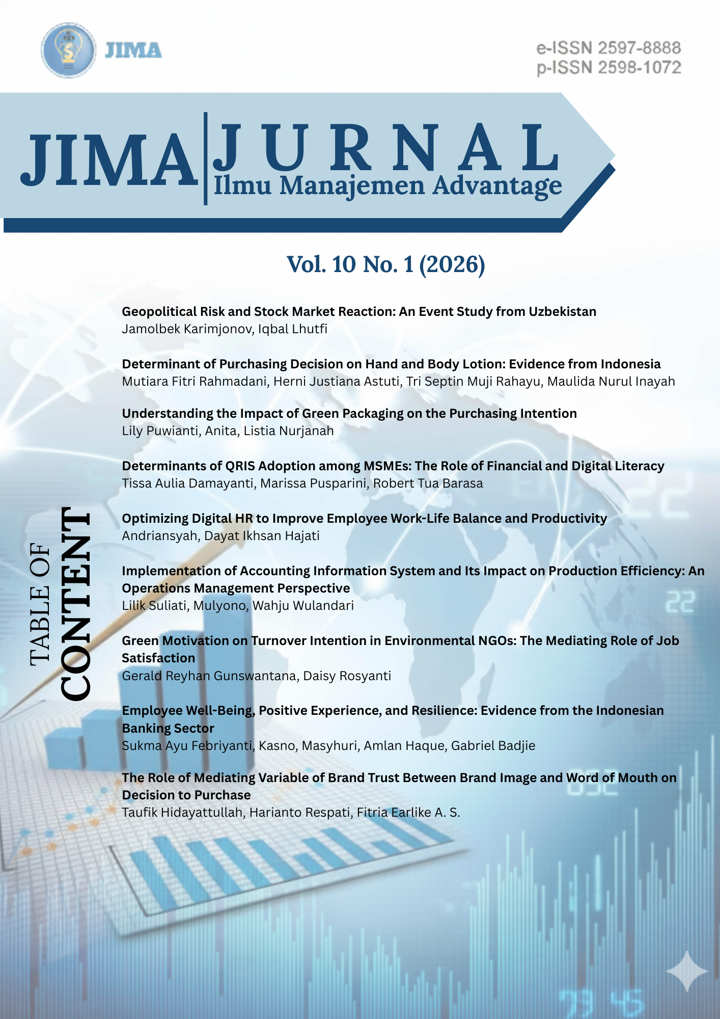 					View Vol. 10 No. 1 (2026): June 2026
				